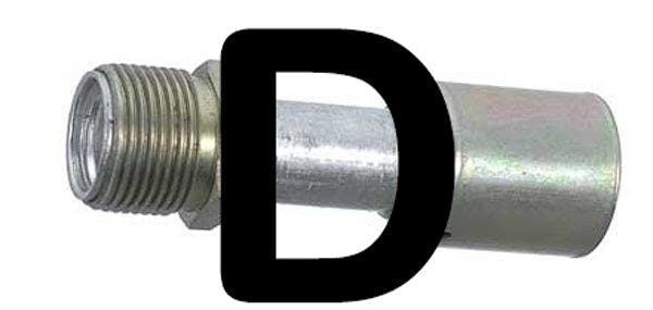 A/C Fitting/Superseded to PNO below, for Universal Application